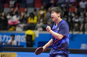 孙颖莎连续9次三大赛女单杀进决赛，包括2届奥运会和3届世锦赛