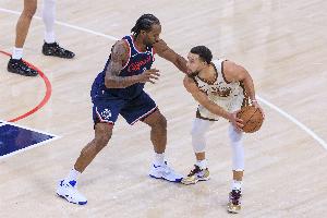 附加赛提前预演？ESPN明日胜率预测：快船60.4%占优 勇士为39.6%